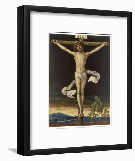 Jesus on Cross-null-Framed Art Print