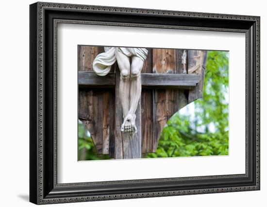 Jesus on the Cross, Detail-Alexander Georgiadis-Framed Photographic Print