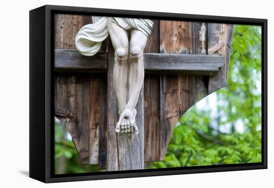 Jesus on the Cross, Detail-Alexander Georgiadis-Framed Premier Image Canvas