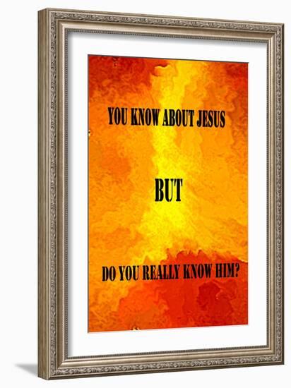 Jesus Poster-Ruth Palmer-Framed Art Print