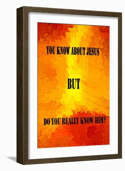 Jesus Poster-Ruth Palmer-Framed Art Print
