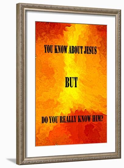 Jesus Poster-Ruth Palmer-Framed Art Print