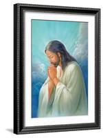 Jesus Praying-Christo Monti-Framed Giclee Print