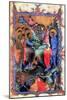Jesus Raising Lazarus after Four Days, C1280-null-Mounted Giclee Print