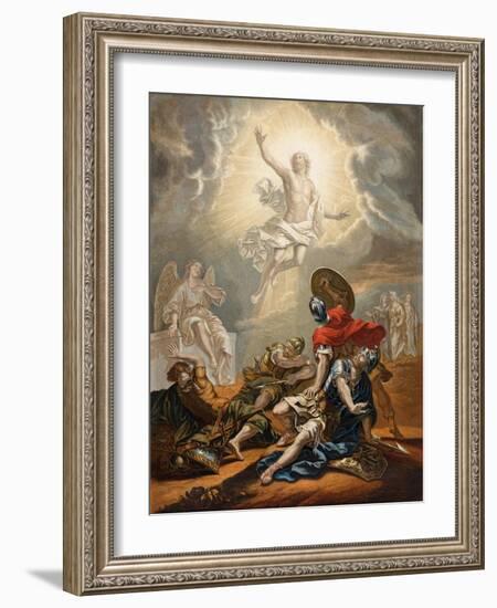 Jesus Resurrected-null-Framed Art Print