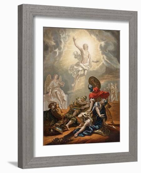 Jesus Resurrected-null-Framed Art Print