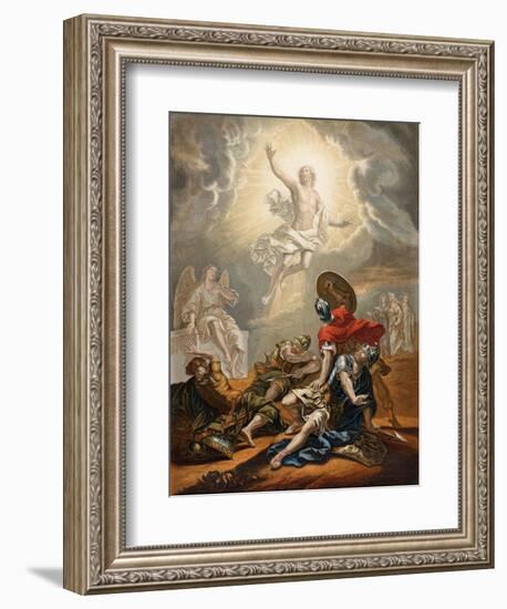 Jesus Resurrected-null-Framed Art Print