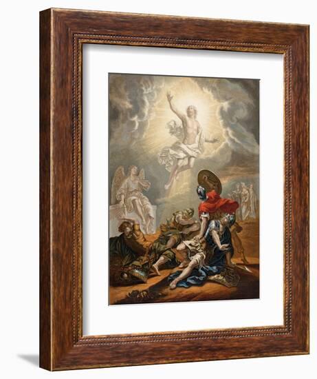 Jesus Resurrected-null-Framed Art Print