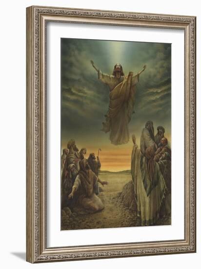 Jesus Resurrection-Val Bochkov-Framed Giclee Print