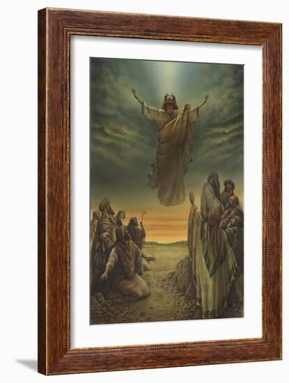 Jesus Resurrection-Val Bochkov-Framed Giclee Print