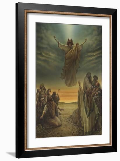 Jesus Resurrection-Val Bochkov-Framed Giclee Print