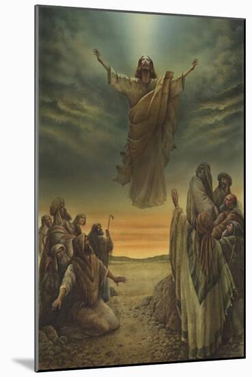 Jesus Resurrection-Val Bochkov-Mounted Giclee Print