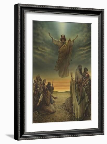 Jesus Resurrection-Val Bochkov-Framed Giclee Print