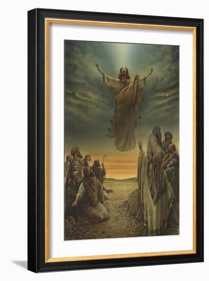 Jesus Resurrection-Val Bochkov-Framed Giclee Print