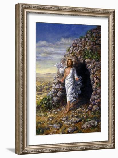 Jesus Rises-Edgar Jerins-Framed Giclee Print