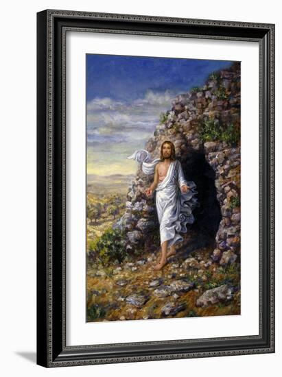 Jesus Rises-Edgar Jerins-Framed Giclee Print