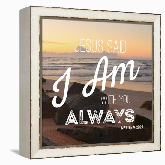 Jesus Said-Gail Peck-Framed Stretched Canvas