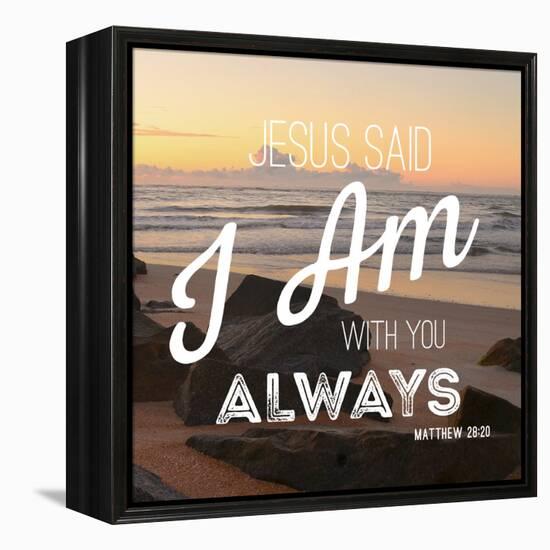 Jesus Said-Gail Peck-Framed Stretched Canvas