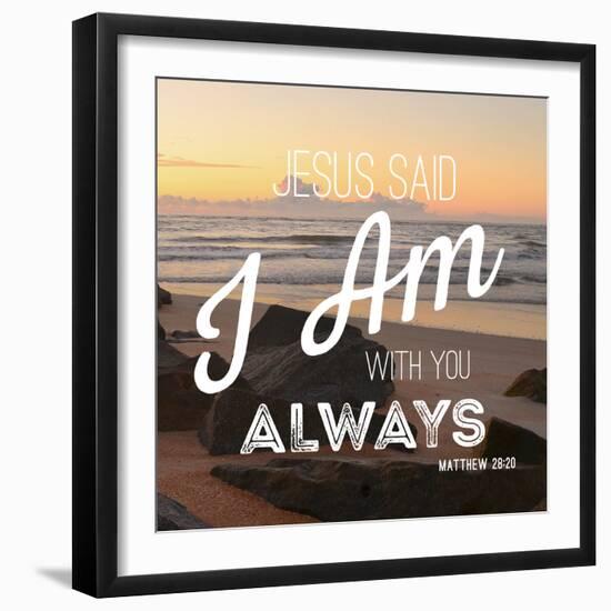 Jesus Said-Gail Peck-Framed Photo