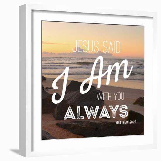 Jesus Said-Gail Peck-Framed Photo