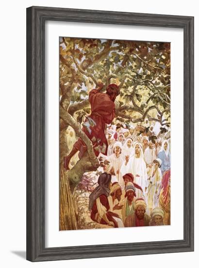 Jesus Summoning Zacchaeus the Publican to Entertain Him at His House-William Brassey Hole-Framed Giclee Print