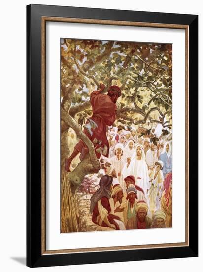 Jesus Summoning Zacchaeus the Publican to Entertain Him at His House-William Brassey Hole-Framed Giclee Print