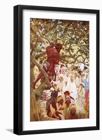 Jesus Summoning Zacchaeus the Publican to Entertain Him at His House-William Brassey Hole-Framed Giclee Print