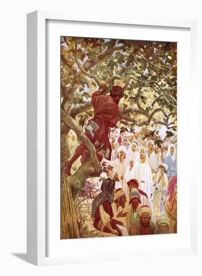 Jesus Summoning Zacchaeus the Publican to Entertain Him at His House-William Brassey Hole-Framed Giclee Print