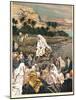 Jesus Teaching on the Sea Shore, C1890-James Jacques Joseph Tissot-Mounted Giclee Print