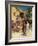 Jesus turns water into wine - Bible-William Brassey Hole-Framed Giclee Print