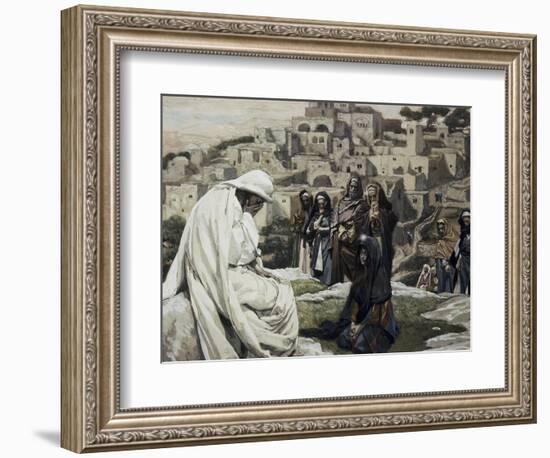 Jesus Wept-James Tissot-Framed Giclee Print