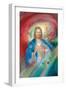 Jesus with the Planets and Stars-Christo Monti-Framed Giclee Print