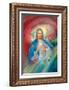 Jesus with the Planets and Stars-Christo Monti-Framed Giclee Print