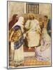 Jesus with the Sisters Mary and Martha at Bethany-null-Mounted Photographic Print