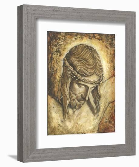 Jesus-Tina Chaden-Framed Art Print