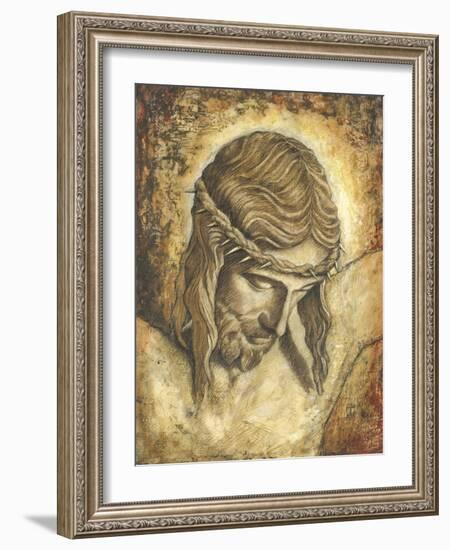 Jesus-Tina Chaden-Framed Art Print