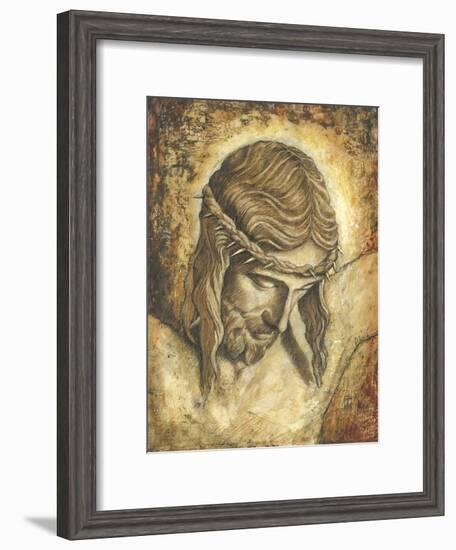 Jesus-Tina Chaden-Framed Art Print