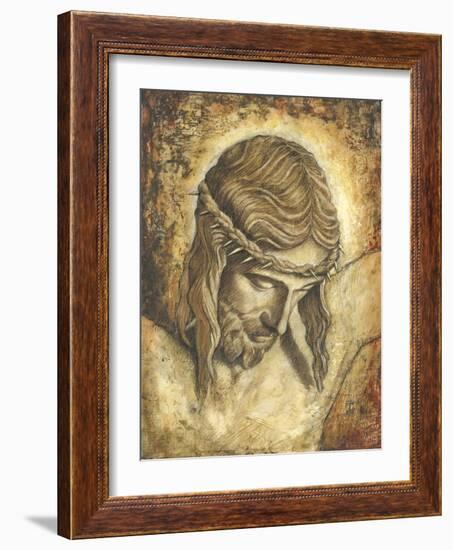 Jesus-Tina Chaden-Framed Art Print