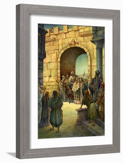 Jesus-Val Bochkov-Framed Giclee Print