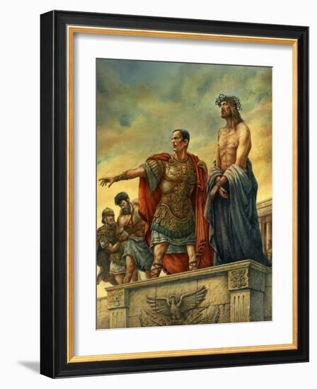 Jesus-Val Bochkov-Framed Giclee Print