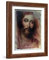 Jesus-Shen-Framed Art Print