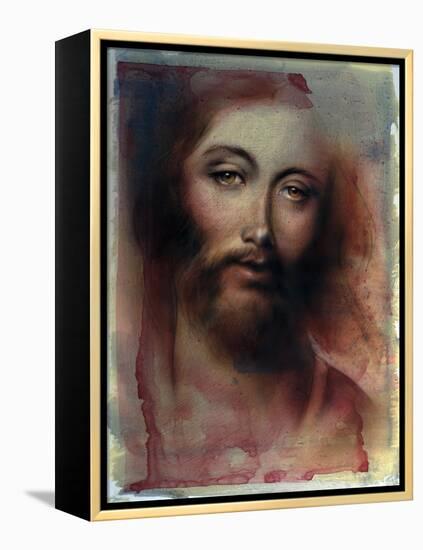 Jesus-Shen-Framed Stretched Canvas