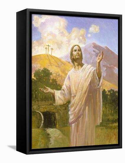 Jesus-Hal Frenck-Framed Premier Image Canvas