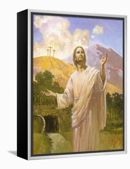 Jesus-Hal Frenck-Framed Premier Image Canvas