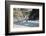 Jet boat on the Shotover River below the Edith Cavell Bridge, Queenstown, Queenstown-Lakes district-Ruth Tomlinson-Framed Photographic Print