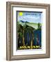 Jet Clippers to Caribbean - Pan American World Airways-Aaron Fine-Framed Art Print