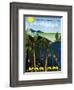 Jet Clippers to Caribbean - Pan American World Airways-Aaron Fine-Framed Art Print