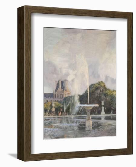 Jet d'eau aux Tuileries-Gaston De La Touche-Framed Giclee Print