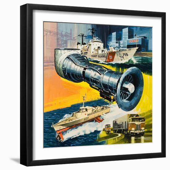 Jet Engines That Do Not Fly-Wilf Hardy-Framed Giclee Print