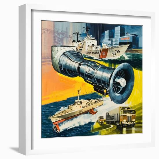 Jet Engines That Do Not Fly-Wilf Hardy-Framed Giclee Print